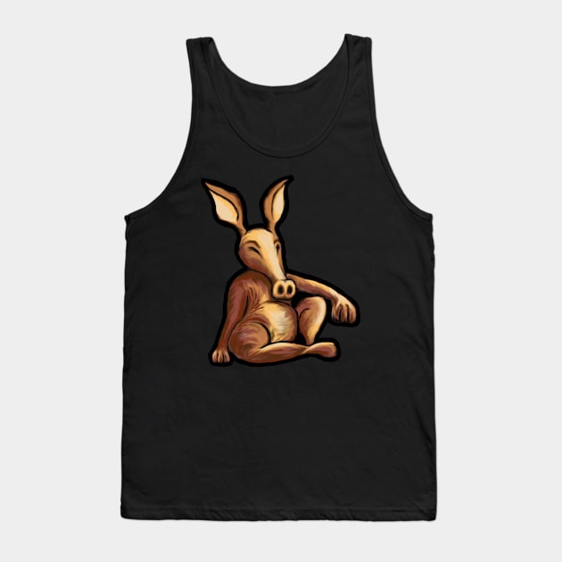 Aardvark Reversed Tank Top by Royal Ease